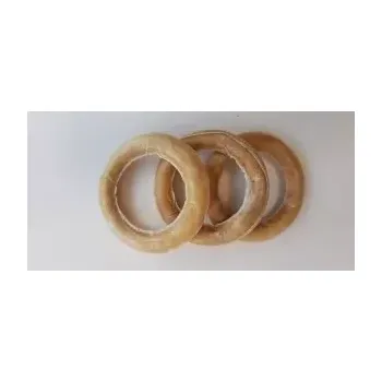 Pamlsek pro psa Salač Kolečko z přírodní kůže 15 cm (10/60)