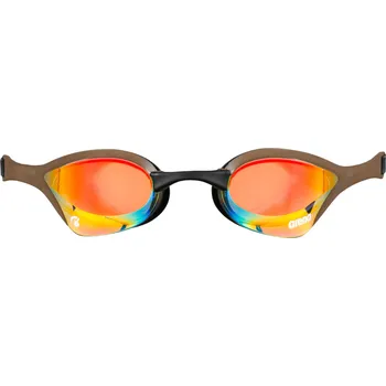 ARENA Zrcadlové plavecké brýle arena Cobra Ultra Swipe KAŠTANOVÁ|ŽLUTÁ