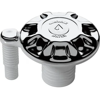 Příslušenství k čerpadlu CanSB Vtokové bílé hrdlo WATER s odvzdušněním a chromovaným víčkem