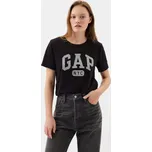 Dámské tričko GAP Logo Slub Tee black XS