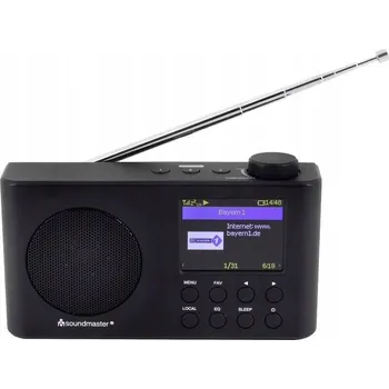 Radiopřijímač Bateriové rádio DAB+, FM Soundmaster IR6500SW