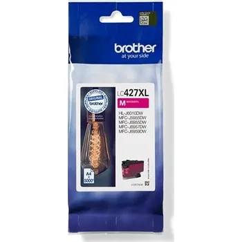 Počítač Brother LC-427XLM (inkoust magenta, 5000 str., ISO / IEC 24711)