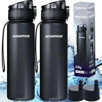Láhev Filtrační láhev Aquaphor City 0,5 l černá
