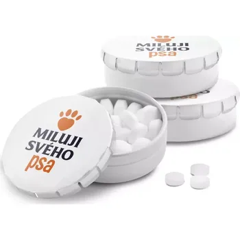 Bonbon Sablio Mentolky Miluji svého psa - 3 ks