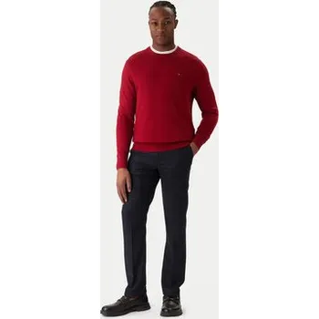 Pánský svetr Tommy Hilfiger Svetr MW0MW28046 Červená Regular Fit XL