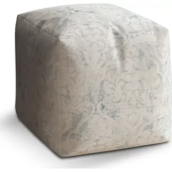 Taburet Sablio Taburet Cube Vintage patina: 40x40x40 cm