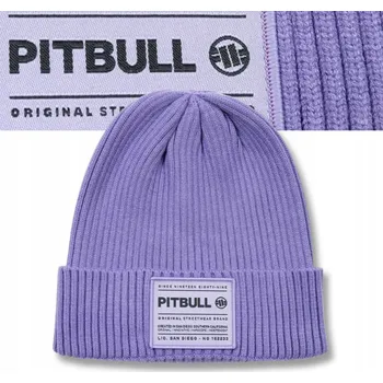 Čepice PitBull West Coast zimní čepice Dock - fialová