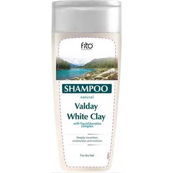 Šampon Fitokosmetik Šampon s Bílým Jílem a Tekutým Keratinem 270ml
