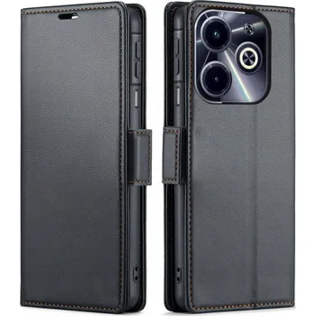 Pouzdro na mobilní telefon Flipové pouzdro BBE CASE pro Infinix HOT 40i, SMART 8, černé