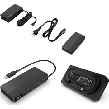 Lenovo USB-C Dual Display Travel Dock with 100W Adapter_EU