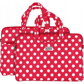 brašna na notebook Wonder Brašna na Notebook 13-14 palců, červené puntíky