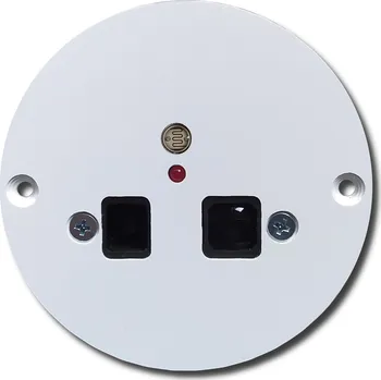 LASEROVÝ POHYBOVÝ A SOUMRAKOVÝ SENZOR ELEGANT FS124 BÍLÝ 12V - 24V - VYSOKÁ KVALITA