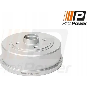 Brzdový buben 6B2004/PPH BRZDOVÝ BUBEN OPEL CORSA C 00-06 (+ABS) PROFIPOWER