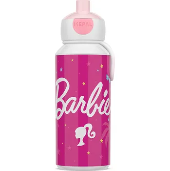 Láhev MEPAL BARBIE LAHEV LAHEV NA PITÍ CAMPUS S PÍTKEM NA VODU DO ŠKOLY PRO DĚTI RŮŽOVÁ BEZ BPA