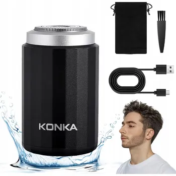Holicí strojek Mini holicí strojek na vousy a strniště, cestovní zastřihovač s Type-C