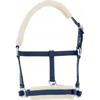 NORTON Kožešinová Uzda pro hříbě s kožešinou, tmavě modrá, FOAL