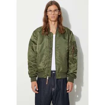 Pánský bomber Bomber bunda Alpha Industries MA-1 VF 59 zelená barva, přechodná, 191118.257, M, 79X