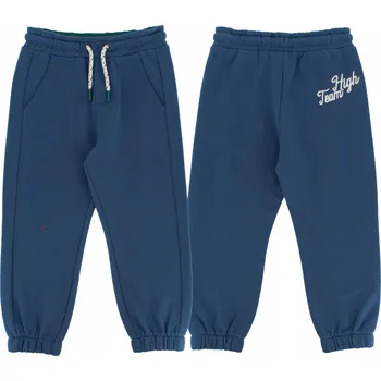 Chlapecké oblečení Pohodlné Kalhoty Dětské Tepláky s Nápisem 100% Bavlna, Věk 6 let, Velikost 116 cm