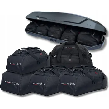 Střešní box SADA TAŠEK DO STŘEŠNÍHO BOXU KJUST THULE FORCE 3 XXL SPORT