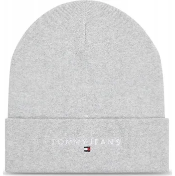 Dámské spodní prádlo Tommy Hilfiger zimní čepice beanie šedá, univerzální velikost