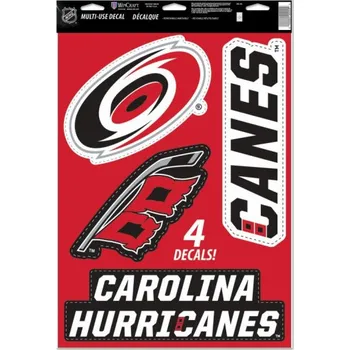 Puk WinCraft Samolepky Multi Carolina Hurricanes 1044218