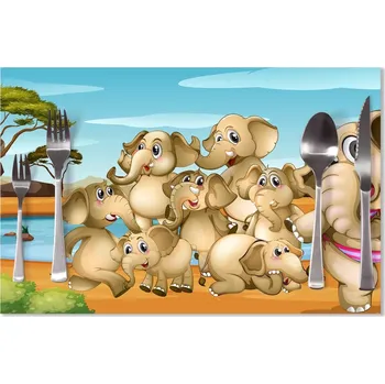 prostírání Sablio Prostírání Sloni: 40x30cm