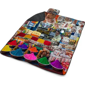 deka Sablio Plážová deka Barevné koření: 200x140 cm