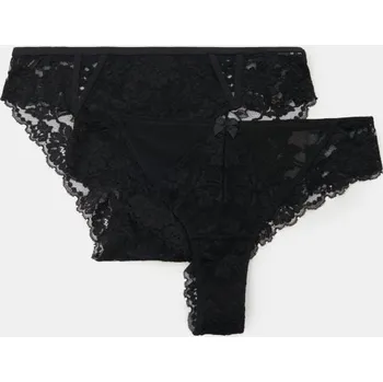 Kalhotky Sinsay - Kalhotky brazilky 2 pack - černá - 996GT-99X - 996GT-99X-M