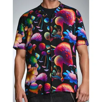 Pánská košile Sinsay - Košile z viskózy - vícebarevná - 084EV-MLC - 084EV-MLC-XXL