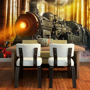 Tapeta Sablio Tapeta Lokomotiva 2 - 125x75 cm