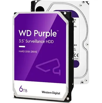 Interní pevný disk Pevný disk Western Digital WD64PURZ WD Purple 6 TB SATA 3,5"