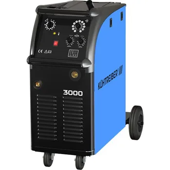 Svářečka Kühtreiber KIT 3000 Standard set 4 + hořák + ventil + samostmívací kukla + láhev CO2 8L s náplní