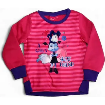 Dívčí mikina Dětská mikina Sun City polyester růžová, velikost 98