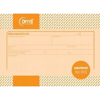 Tiskopis Doklad Optys 100 listů