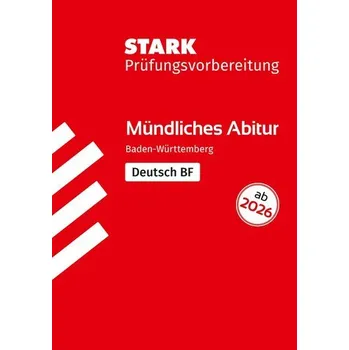 Cestování STARK Deutsch BF - Mündliche Abiturprüfung ab 2026 BW - Prüfungsvorbereitung - Blanz, Katrin