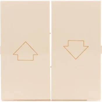 vypínač Kryt pro žaluziový ovladač SZP1WM, Simon 54 DKZP1W/41, krémová