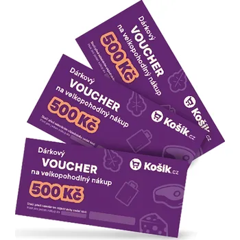 Dárkový potravinový koš Unbranded Elektronický dárkový poukaz 500 Kč