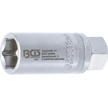 Klíč na svíčky 18 mm 1/2" s pružinou- BGS 2402