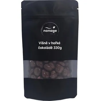Sušené ovoce NONAGE Višně v hořké čokoládě 330&nbsp;g