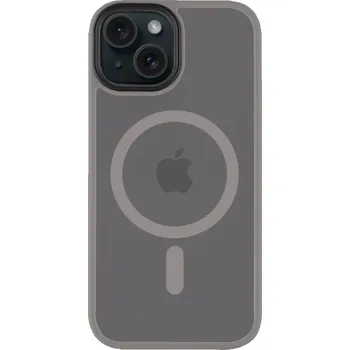 Náhradní kryt pro mobilní telefon Tactical MagForce Hyperstealth Kryt pro iPhone 15 Light Grey