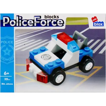 ostatní stavebnice Stavebnice policie Alle Blox AB2016 29 dílků