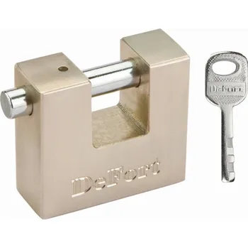 Visací zámek Visací zámek na klíč Defort