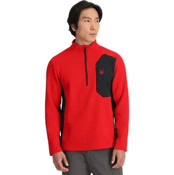 Bunda Spyder Bandit 1/2 Zip Spyder Red Velikost: XL