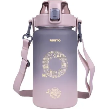 Láhev Láhev Runto TANKER 1500 ML 1,5 L Hnědá, Růžová