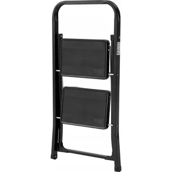 Žebřík Skládací dvoustupňová pracovní Plošina 150 kg ocel WY