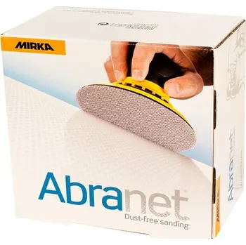 Brusný papír BRUSNÝ KOTOUČ - SÍŤOVINA MIRKA ABRANET 150MM P100 50 KS