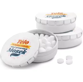 Bonbon Sablio Mentolky Tělo zvládne cokoliv, stačí prěsvědčit mozek - 3 ks