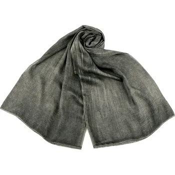 Šátek Letní šátek / šála melír viskózový 80x210 cm, střední, 3 zelená