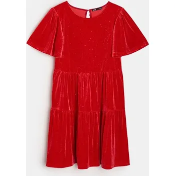 Dámské šaty Sinsay - Bublinkové šaty - červená - 583FI-33X - 583FI-33X-XXL