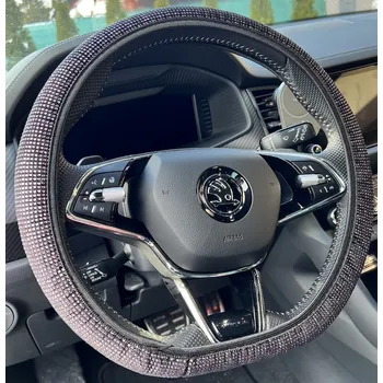 Potah na volant Potah volantu CrystalS Baby Pink (Obal na volant)